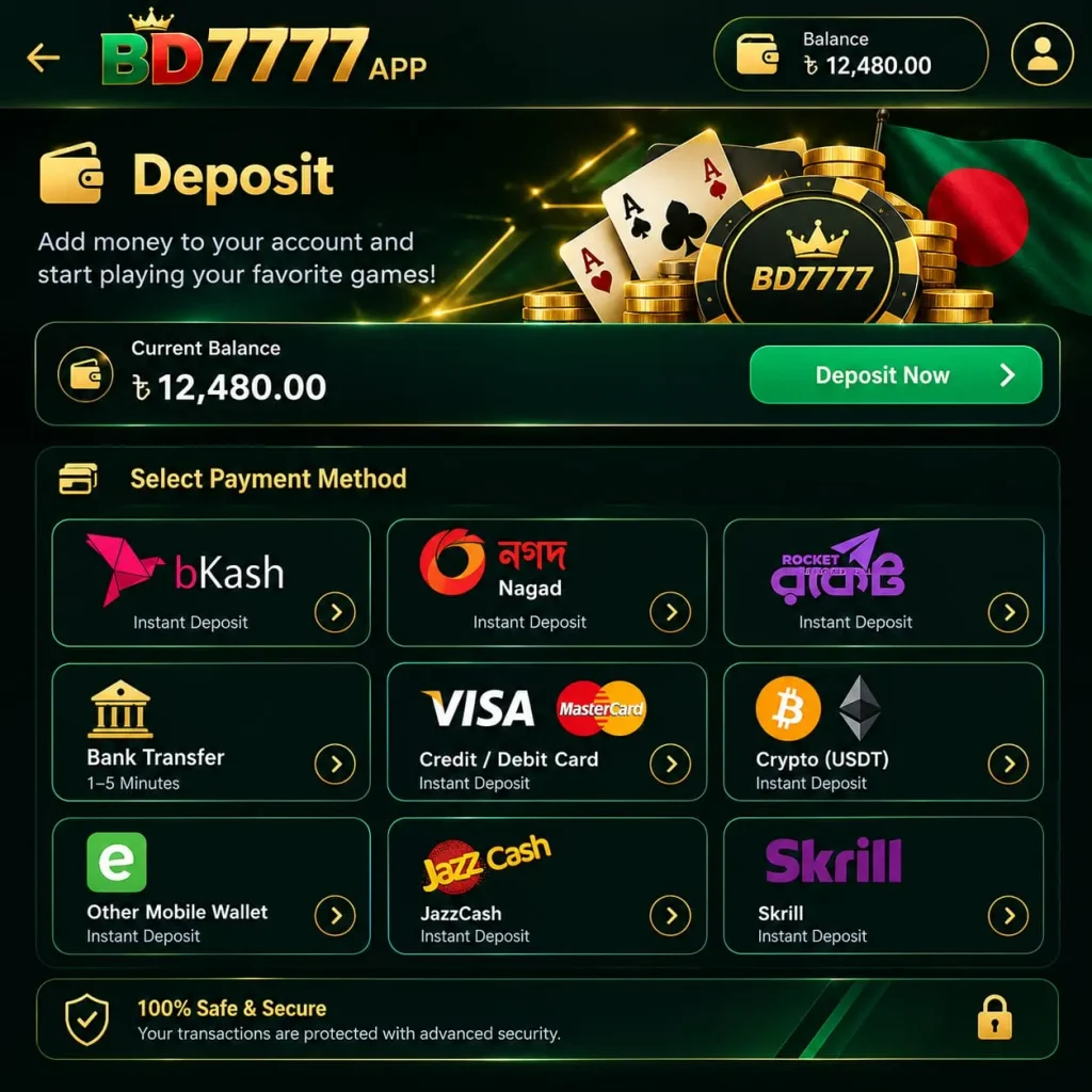 BD7777 Deposit