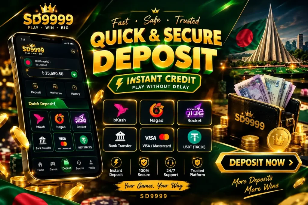 SD9999 deposit