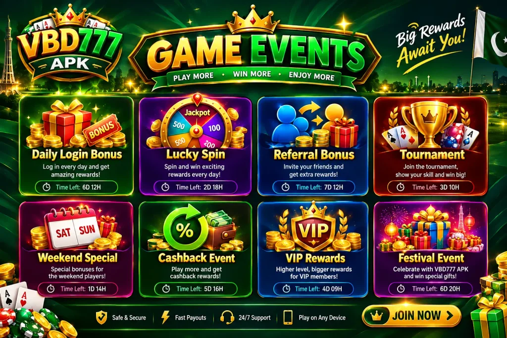 VBD777 events